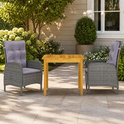Stylish 3-Piece Outdoor Dining Set for Your Space