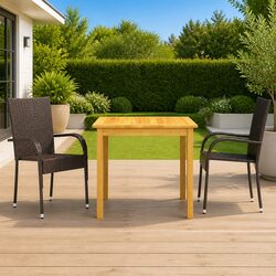 Enhance Your Outdoor Living with This 3 Piece Dining Set