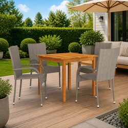 Enhance Your Outdoor Space with a 5-Piece Dining Set