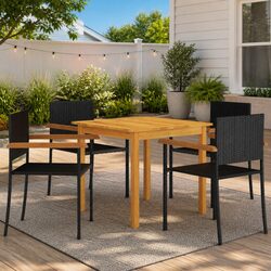 Elevate Your Outdoor Dining with Our 5 Piece Set