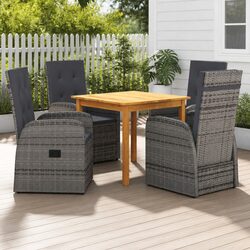 Elevate Your Outdoor Space with This 5-Piece Dining Set