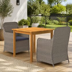 Elevate Your Outdoor Space with a 3 Piece Dining Set