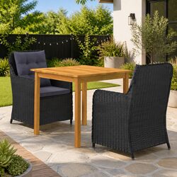 Enhance Your Outdoor Space with a 3-Piece Dining Set