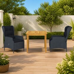 Enhance Your Outdoor Experience with 3-Piece Dining Set
