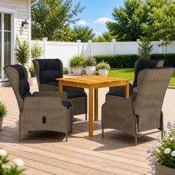 Transform Your Outdoor Space with a 5-Piece Dining Set