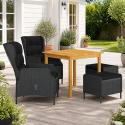 Enhance Your Outdoor Space with This 5 Piece Dining Set
