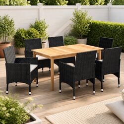 Enhance Your Outdoor Space with 7 Piece Dining Set
