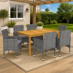 Enhance Your Outdoor Space with 7 Piece Dining Set