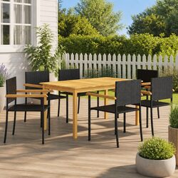 Outdoor 7-Piece Dining Set for Elegant Spaces