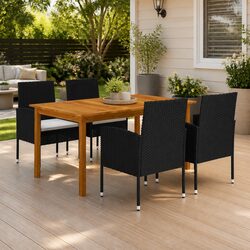 Enhance Your Outdoor Space with a 5 Piece Dining Set