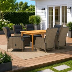 Enhance Your Outdoor Space with 7 Piece Dining Set