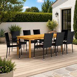 Elevate Your Outdoor Dining with This 9 Piece Set