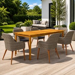 Enhance Your Outdoor Space with This 7-Piece Dining Set