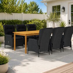 Elevate Your Outdoor Dining Experience with 7 Piece Set