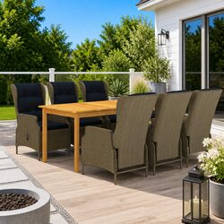 Elevate Your Outdoor Space with a 7 Piece Dining Set