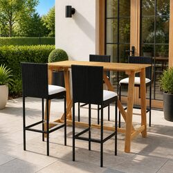 Elevate Your Outdoor Experience with 5 Piece Garden Bar Set