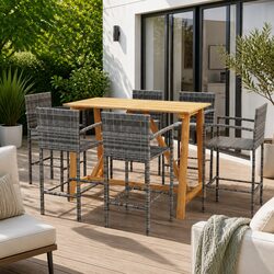 Transform Your Outdoor Experience with This 7 Piece Bar Set