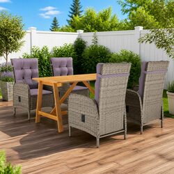 Elevate Your Outdoor Dining Experience with This 5 Piece Set