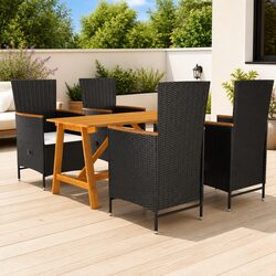 Enhance Your Outdoor Space with 5 Piece Dining Set