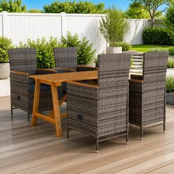 Stylish 5 Piece Garden Dining Set for Outdoor Spaces