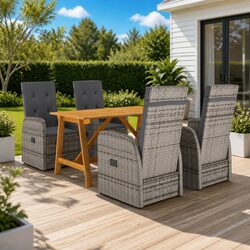 Enhance Your Outdoor Space with a 5 Piece Dining Set