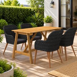 Elevate Your Patio with a 5-Piece Dining Set