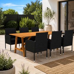 Enhance Your Outdoor Space with This 7 Piece Dining Set