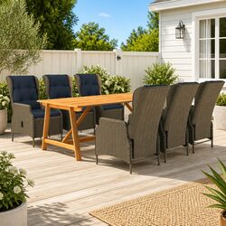 Enhance Your Outdoor Living with This 7 Piece Dining Set