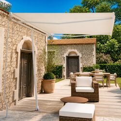 Transform Your Outdoor Space with a Cream Awning 300x250 cm