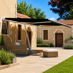 Enhance Your Outdoor Area with Anthracite Retractable Awning