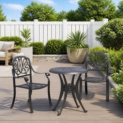 Enhance Your Outdoors with a 3-Piece Bistro Set