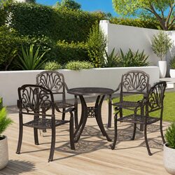 Outdoor 5 Piece Bistro Set to Enhance Your Patio Experience