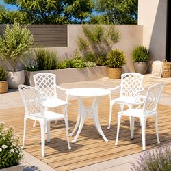 Elevate Your Outdoor Space with 5 Piece Bistro Set