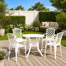Transform Your Garden with This 5 Piece Bistro Set