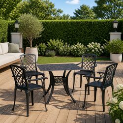 Elevate Your Outdoor Dining with This 5 Piece Bistro Set