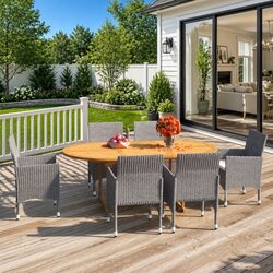 Enhance Your Outdoor Space with 7 Piece Dining Set