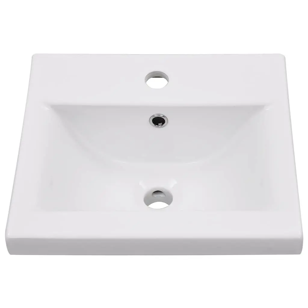 Bathroom Furniture Set Grey Sink Cabinet Basin Mirror Engineered Wood Storage