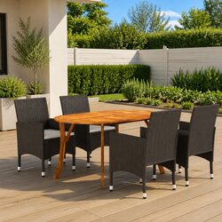 Enhance Your Outdoor Space with a 5-Piece Dining Set