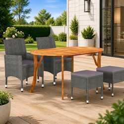 Enhance Your Patio with a 5-Piece Dining Set