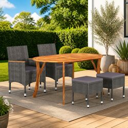 Enhance Your Outdoor Space with a 5-Piece Dining Set