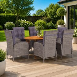 Enhance Your Outdoor Space with 7-Piece Dining Set