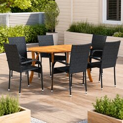 Elevate Your Outdoor Dining with This 7-Piece Set