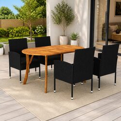 Enhance Your Outdoor Space with This 5-Piece Dining Set