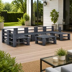 Enhance Your Outdoor Living with This 8 Piece Lounge Set