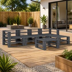 Enhance Your Outdoor Experience with Our 6 Piece Lounge Set