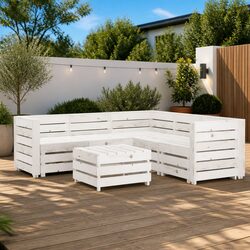 Enhance Your Patio with a 6 Piece Garden Lounge Set
