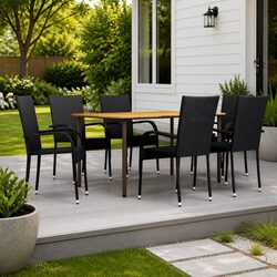 Enhance Your Outdoor Living with This 7 Piece Dining Set