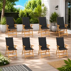 Transform Your Outdoor Space with 8 Reclining Chairs