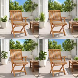 Enhance Your Outdoor Space with 4 Folding Garden Chairs