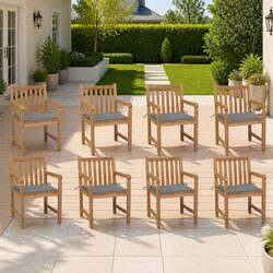 Elevate Your Outdoor Space with 8 Dining Chairs